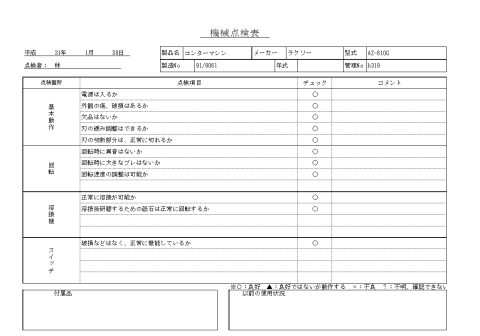 コンターマシン ラクソー 中古