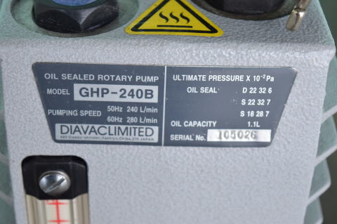 ロータリーポンプ DIVAC GHP-240B中古