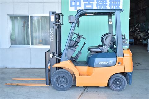フォークリフトトヨタ7FG15中古