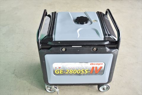 発電機 デンヨー GE-2800SS-IV中古