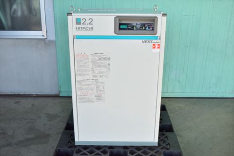 コンプレッサー 日立 POD-2.2MNA6中古