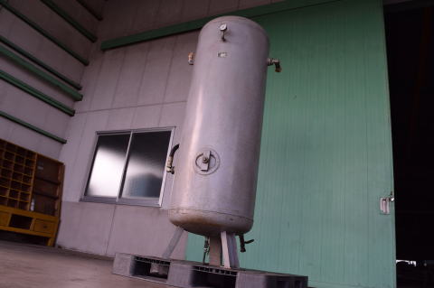エアータンク 旭ポンプ製作所 中古