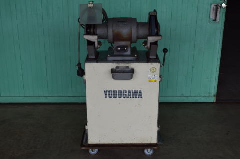 集塵機付き両頭グラインダー 淀川 中古