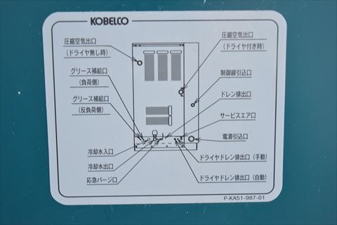 スクリューコンプレッサー コベルコ 中古