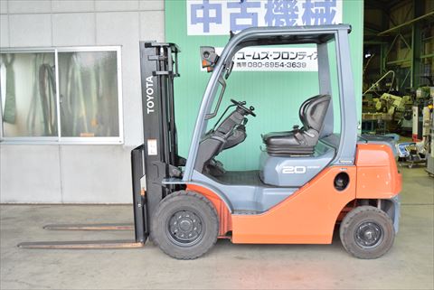 フォークリフトトヨタ8FG20中古