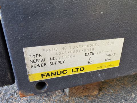 レーザー発振器 ファナック(Fanuc) C1000中古