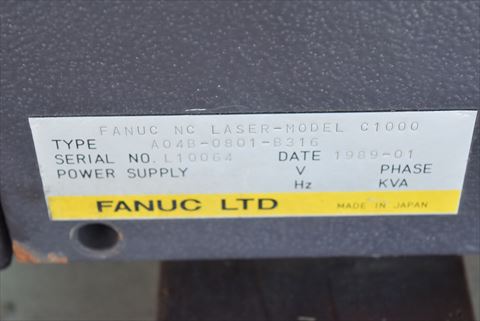 レーザー発振器 ファナック(Fanuc) C1000中古