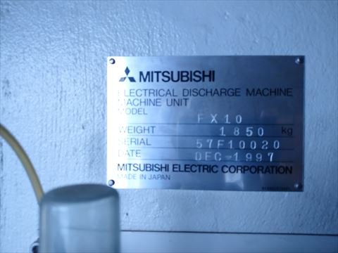 ワイヤーカット 三菱電機 FX10中古