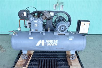 
                コンプレッサーアネスト岩田TLP37E-14中古