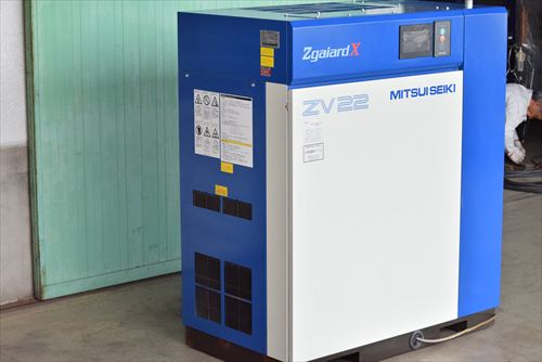 スクリューコンプレッサー 三井精機 Z22AX-R中古