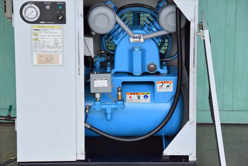 コンプレッサー 明治 DPK-22B6中古