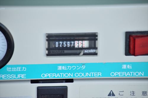 中古 日立産機システム PO-0.75LESN コンプレッサー