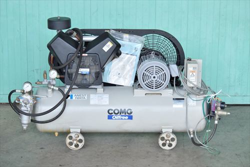中古 北越 SADL22V-1 スクリューコンプレッサー
