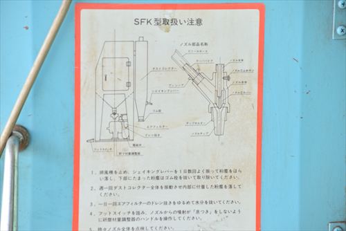中古 不二製作所 SFK-2 ショットブラスト