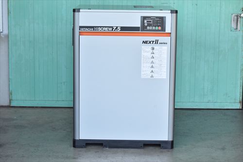 中古 日立産機システム OSP-7.5M6AN2 スクリューコンプレッサー