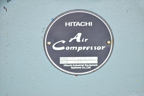 コンプレッサー 日立産機システム 3.7P-9.5VB6中古