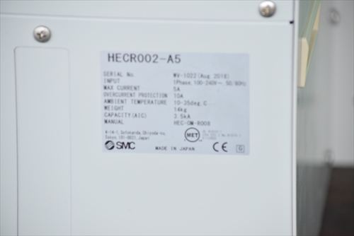 サーモチラー SMC HECR002-A5中古