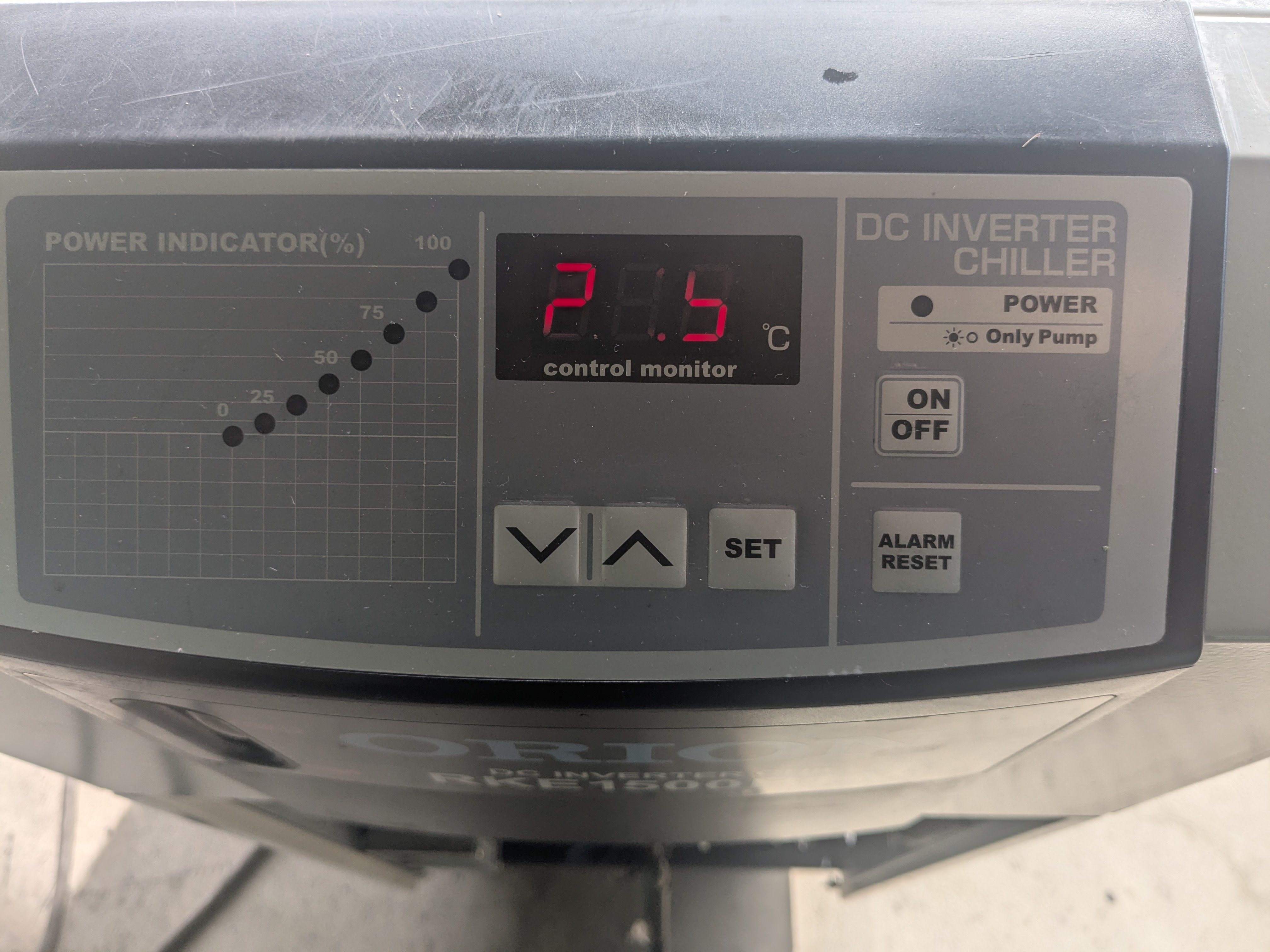 チラー オリオン RKE1500B-V-G1-SP中古