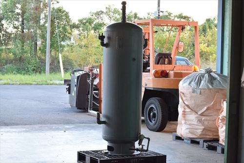 エアータンク 日立工機 430L中古