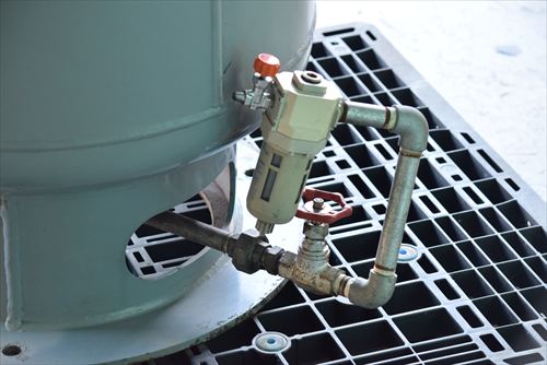 エアータンク 日立工機 430L中古