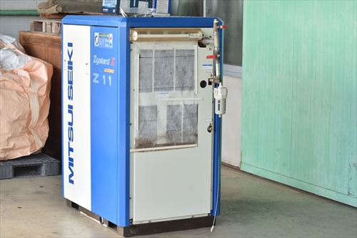 【11kW】スクリューコンプレッサー 三井精機 Z116AX-R中古