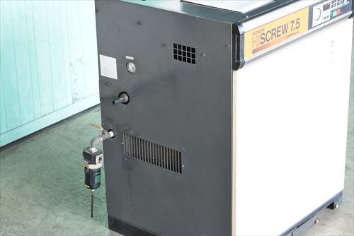スクリューコンプレッサー 日立産機システム OSP-7.5M6AR2中古