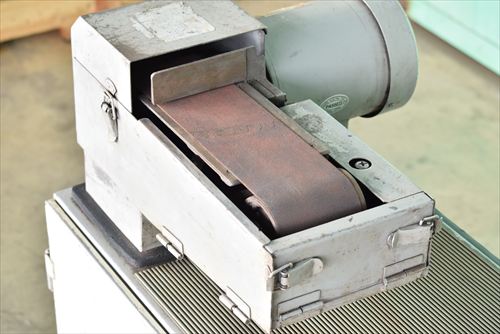 集塵機付きベルトグラインダー 淀川 FS-1N中古