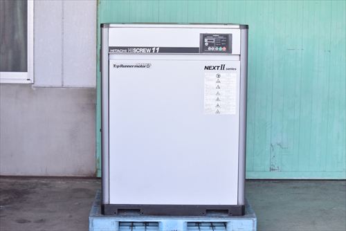 
                スクリューコンプレッサー日立産機システムOSP-11M6ARN2中古