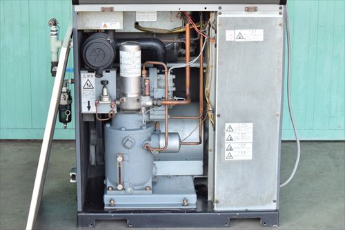 【11kW】スクリューコンプレッサー 日立産機システム OSP-11M6AR2中古