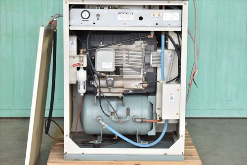 【5.5/6.6kW】スクロールコンプレッサー 日立産機システム PSD-5.5A中古