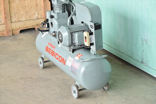 【1.5kW】コンプレッサー 日立産機システム 1.5P-9.5VD6中古