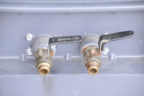 【19.2kW】エンジンコンプレッサー 北越工業（エアマン） PDS100S中古