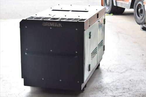 【19.2kW】エンジンコンプレッサー 北越工業（エアマン） PDS100S中古