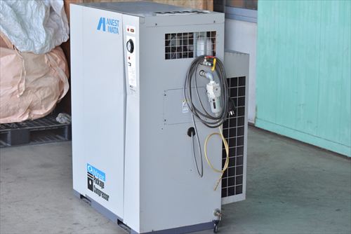 【2.2kW】コンプレッサー アネスト岩田 CFP22CF-8.5D中古