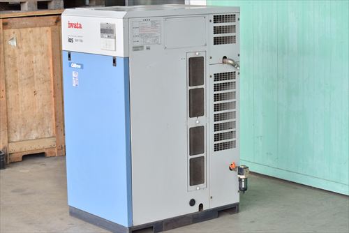 【7.5kW】スクロールコンプレッサー アネスト岩田 SLP-75D中古