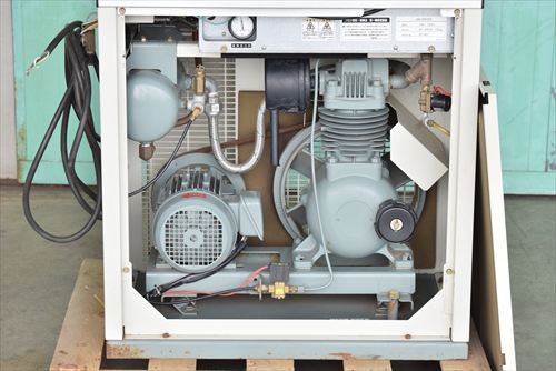 【1.5kW】コンプレッサー 日立産機システム POD-1.5M5中古