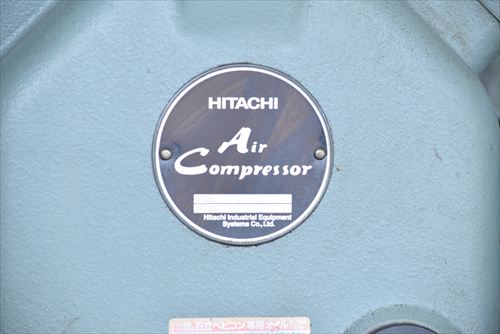 【3.7kW】コンプレッサー 日立産機システム 3.7P-9.5VD6中古