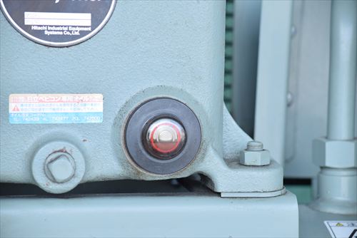 【3.7kW】コンプレッサー 日立産機システム 3.7P-9.5VD6中古