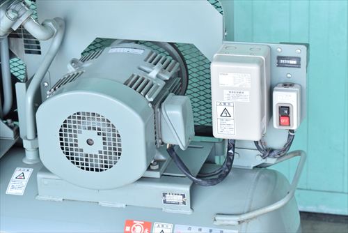 【3.7kW】コンプレッサー 日立産機システム 3.7P-9.5VD6中古