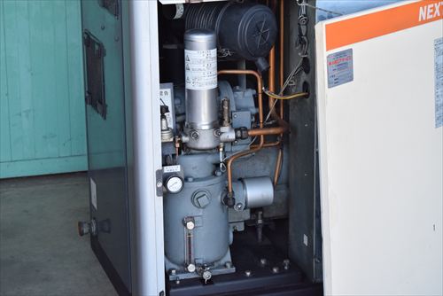 【15kW】スクリューコンプレッサー 日立産機システム OSP-15M6AN中古