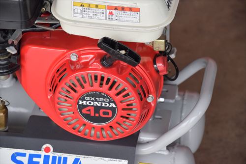 【1.5kW】エンジンコンプレッサー 精和産業(SEIWA) SC-15GL中古