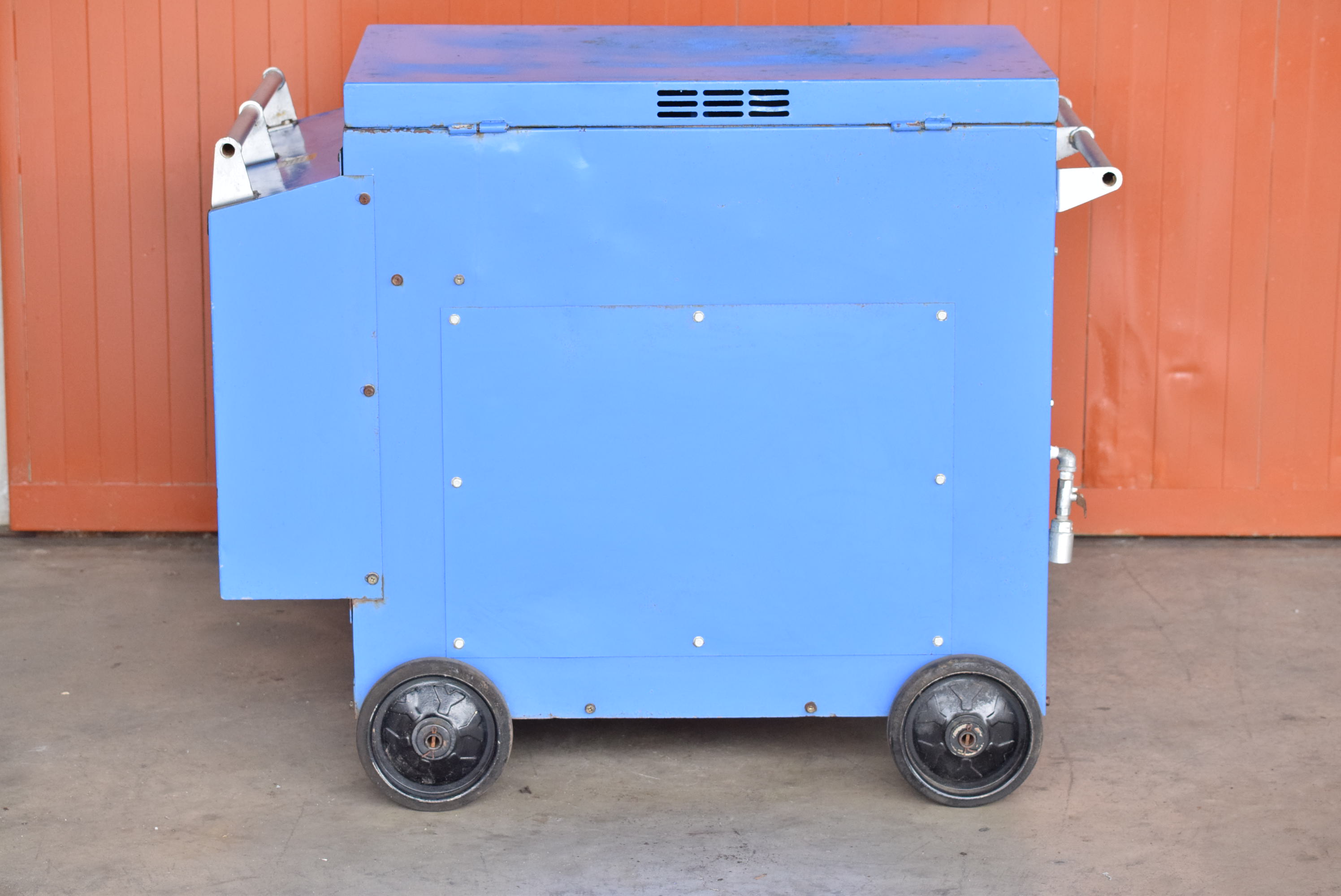 【3.7kW】エンジンコンプレッサー 明治機械 APET-37CY中古