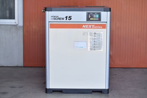 
                【15kW】スクリューコンプレッサー日立産機システムOSP-15M6ARN中古