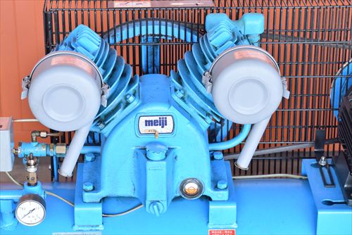 【2.2kW】コンプレッサー 明治機械 GH-22A 6P中古