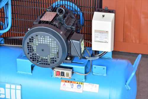【2.2kW】コンプレッサー 明治機械 GH-22A 6P中古