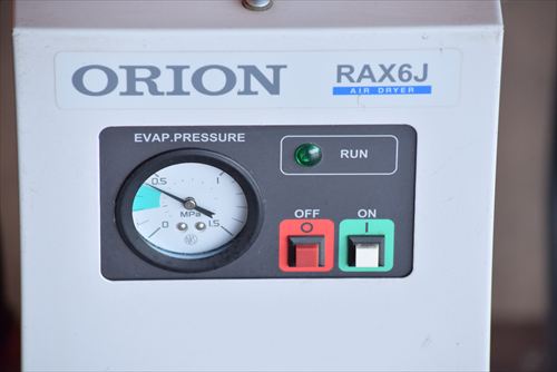 【～5.5kW対応】エアードライヤー オリオン RAX6J-A2中古