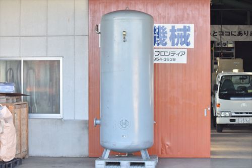 【2000L】エアータンク 旭ポンプ製作所 中古