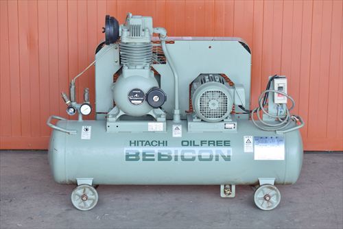 【1.5kW】コンプレッサー 日立産機システム 1.5OU-9.5G6中古