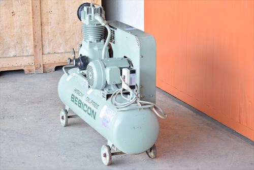 【1.5kW】コンプレッサー 日立産機システム 1.5OU-9.5G6中古