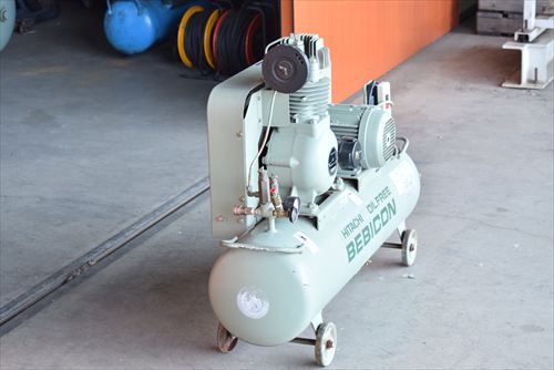 【1.5kW】コンプレッサー 日立産機システム 1.5OU-9.5G6中古